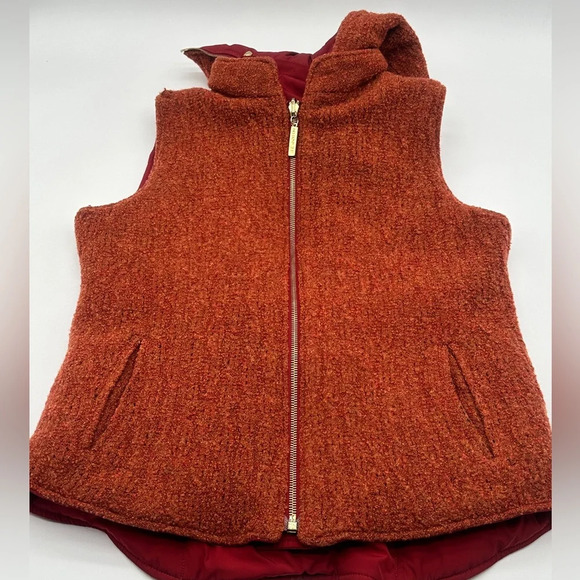 St John Sport- Women’s Knit Reversible Wool Blend Vest size P - Picture 1 of 10